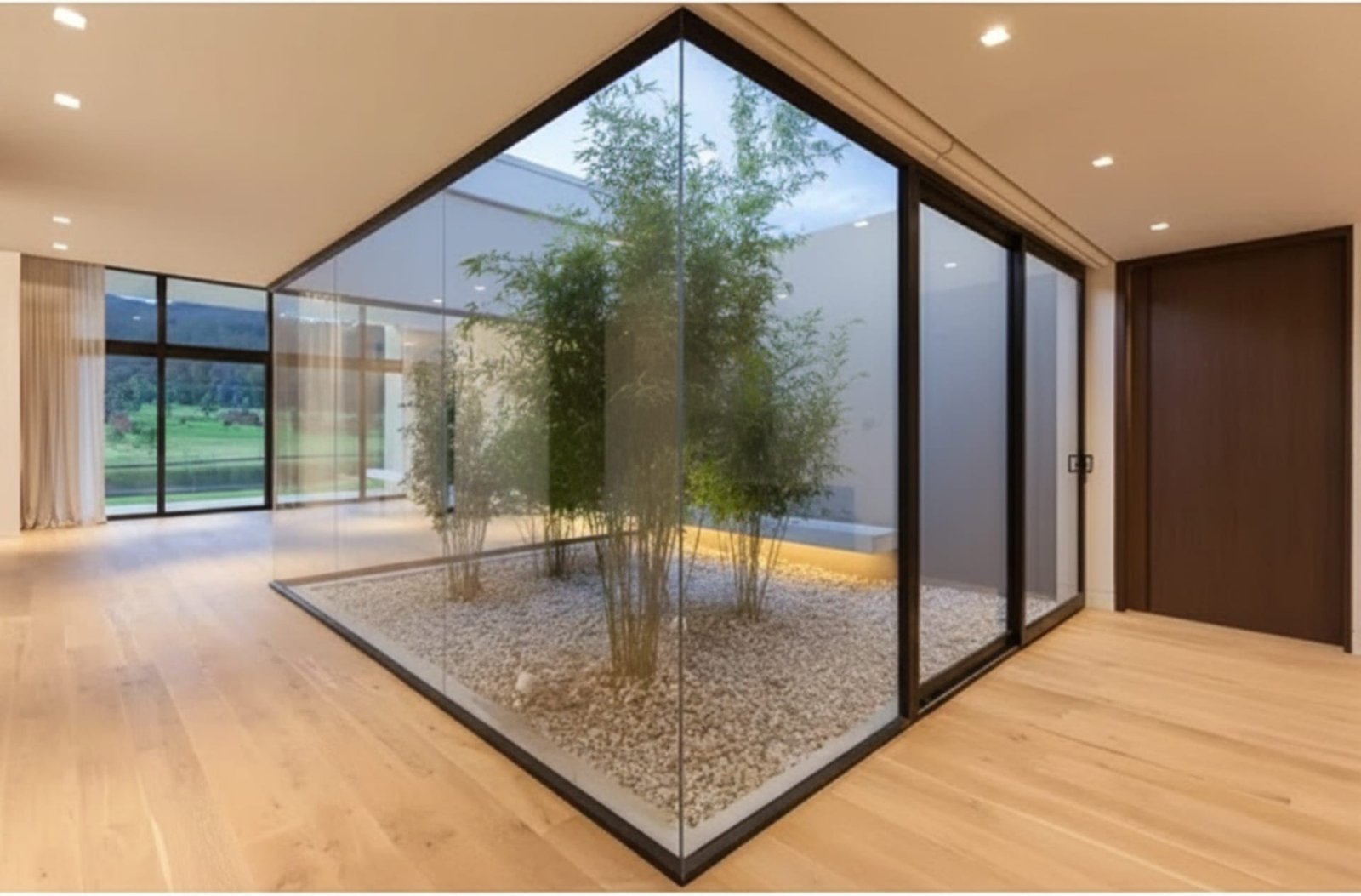 Valero glass-to-glass corner window system