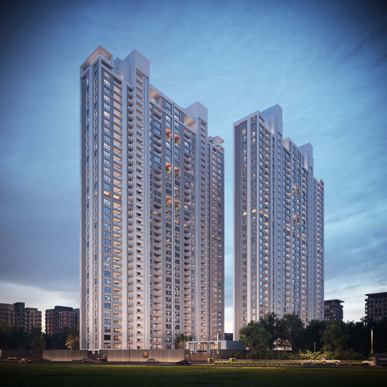 Ultra luxury high rise residential project in Bodakdev, Ahmedabad near SG Highway